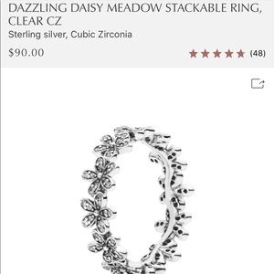 Pandora daisy ring